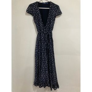 Polo Ralph Lauren Floral Maxi Wrap Dress